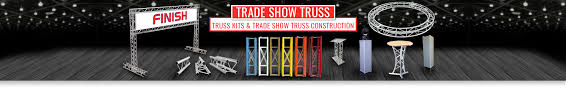 Clip together frame type displays; Trade Show Displays Truss Convention Display Booth Truss Stage Lighting Truss Exhibit Booth Truss