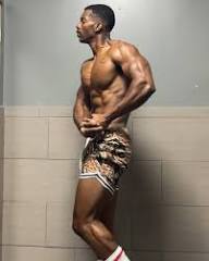 Detroit firefighter Donnell Clayton is training for Musclemania® America in  Hollywood. The 6'4", 205 lbs., 31 year, Iifetime natural will be competing  nationally for the first time. In addition to being a