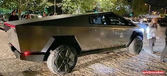 Elon Musk Drove The Cybertruck On The Weekend With Franz And Friends Video Pics Tesla Tesla Motors Tesla Roadster