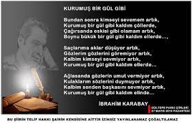 Ibrahim Karabay Siirleriyle Bunyan 38 Haber De Siir Haber Edebiyat