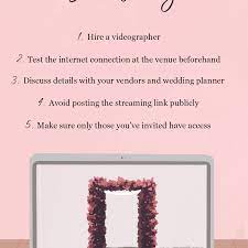Works on all android and ios devices. How To Live Stream Your Wedding