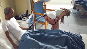 A Wife And Stepmother - AWAM - Sophia tried the slutty nurses uniform  given to her by the old men