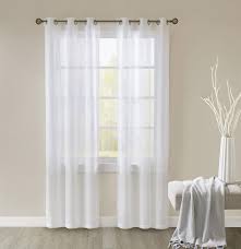 Jcpenney offers a variety of colors, widths, and sizes of sheer curtain panels to give you what you need to obtain that perfect designer touch. Lora White Voile Curtains Transparent Window Sheer Curtain Drapes 2 Panels Classical Ultra Sheer Curtains With Grommet Top 56 Wide X 69 Drop Buy Online In Bahamas At Bahamas Desertcart Com Productid 196317932