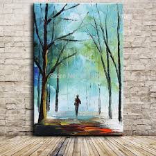 Landscape painting with a knife by coulton waugh hardcover $152.40. 100 Hand Painted Abstract Landscape Wall Art People Walking Modern Oil Painting