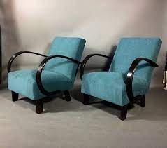 pair of bauhaus czech 1930s curved arm lounge chairs 2 vintage lounge chair chair lounge chair