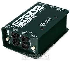 Sign up for the latest news. Radial Prod2 2 Channel Passive Instrument Direct Box Sweetwater