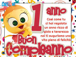 Buon Compleanno 1 Anno Con Priscilla Cartoni Animati Compleanno Buon Compleanno Buon Compleanno Divertente