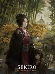 artstation sekiro shadows die twice sea no dark souls art shadow character art