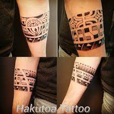 Tatouage Polynesien Homme Bracelet Sur Avant Bras Hakutoa Tattoo Tatouage Polynesien Tatouage Tatouage Polynesien Homme