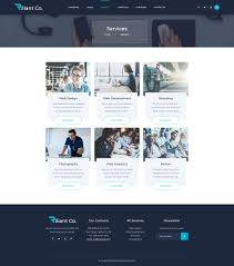 Riliant Corporate Agency Psd Template Psd Templates Travel Website Design Branding Design Inspiration