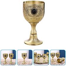 Luxury Wine Glasses Wine Chalice Vintage Wine Glasses Drinking Goblet Cup  Metal | Ebay