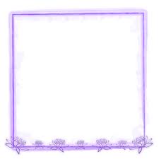 Soft Lotus Flower Watercolor Border Frame Floral Purple Graphic Design Flowers Frame Png And Vector With Transparent Background For Free Download Watercolor Border Watercolor Flowers Flower Frame