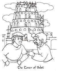 The tower of babel free printable bible lesson for preschoolers. Tower Of Babel Coloring Pages Best Coloring Pages For Kids