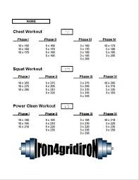 Football Workout