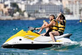 The couple is living happily with their two children, ibrahim who was born on may 25, 2017 and karim's daughter, melia, who was born in 2014. Real Madrid Ace Karim Benzema Jet Ski In Ibiza Daily Mail Online