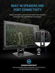 It has a solid build and very good ergonomics, allowing you to easily position the screen to your optimal liking using it's adjustible height/tilt/ratation stand. Review For Hp Vh240a 23 8 Inch Full Hd 1080p Ips Led Monitor With Built In Speakers And Vesa Mounting Rotating Portrait Landscape Tilt And Hdmi Vga Ports 1kl30aa Black