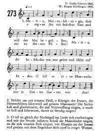 Darunter sind lieder, die innerhalb des bistums in verschiedenen melodiefassungen. Maria Maienkonigin Wikipedia