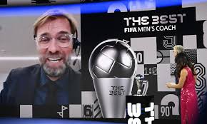 He also became the second manager to win six trophies in a single calendar year, when he added the german super cup. Jurgen Klopp Pips Hansi Flick To Win Fifa Best Manager Honour
