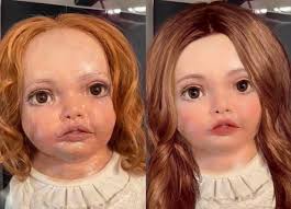 Failed attempt to fix Bezos' eye