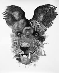 Check spelling or type a new query. Animal Hybrids Drawn With Charcoal Bored Panda