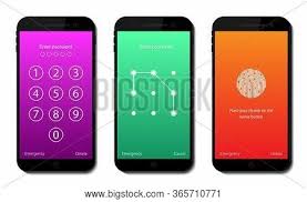 Here's how you can check if your device is unlocked. Screen Lock On Mobile Vector Photo Free Trial Bigstock
