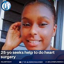 The family of 25-year-old Sashay Burke, 25, of Alexandria, St Ann is  appealing for help to raise funds to enable her to have an urgent heart  surgery. Sashay, also known as Keena,