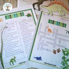 Dinosaur Crossword Distance Learning Dinosaur Games Dinosaur Songs