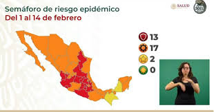 La secretaría de salud federal dio a conocerel semáforo covid para los próximos 15 días, en donde destaca que la ciudad de méxico volverá al semáforo rojo. Semaforo Covid Mexico Se Queda Sin Estados En Verde Campeche Vuelve A Amarillo