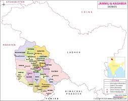 View satellite images/ street maps of villages in jammu district of jammu and kashmir, india. Jammu And Kashmir District Map