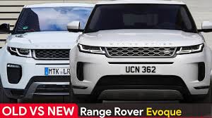Old Vs New Range Rover Evoque See The Differences Youtube