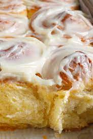 Lemon Sweet Rolls With Cream Cheese Icing Recipe Recipe Icing Recipe Sweet Roll Recipes