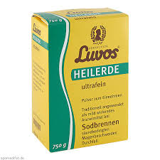Viele kennen und schätzen sie bei sodbrennen, denn dank der tonminerale wird der. Luvos Heilerde Ultrafein Hier Gunstig Kaufen Bei Medizinfuchs De