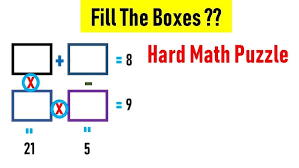 Maybe you would like to learn more about one of these? Solve This In A Minute Fill In The Boxes Maths Puzzle Youtube