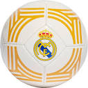 adidas Real Madrid Home Club Soccer Ball White 5 ... - Amazon.com