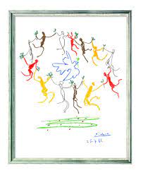 Weitere ideen zu picasso zeichnung, picasso, zeichnung. Bild Der Reigen Pablo Picasso 1961 Historisches
