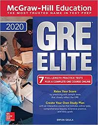 Mcgraw Hill Education Gre Elite 2020 Erfun Geula 9781260453904 Amazon Com Books Mcgraw Hill Education Mcgraw Hill Education