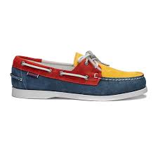 Free shipping both ways on mens deck shoes from our vast selection of styles. Sebago Docksides Portland Jib Flags Boat Shoes Multicolor Dressinn
