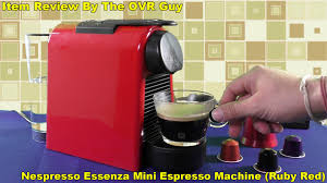 Looking for a nespresso machine for your daily dose of amazing coffee brews? Nespresso Essenza Mini Espresso Machine Review