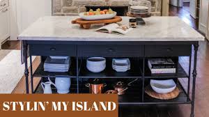 French kitchen marble butr kpr. Crate Barrel French Kitchen Island Review Robyn S Southern Nest