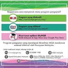 Sijil pendaftaran orang kurang upaya/ surat pengesahan berdaftar dengan jangan lupa untuk mencetak senarai semak temu duga daripada sistem myresume. Nak Sambung Official Agensi Kelayakan Malaysia Mqa Facebook