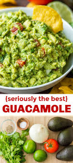 The Best Guacamole Recipe Best Guacamole Recipe Fresh Guacamole Recipe Cilantro Recipes