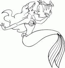 Ariel little mermaid coloring pages are a fun way for kids of all ages to develop creativity, focus, motor skills and color recognition. The Little Mermaid Free Printable Coloring Pages For Kids