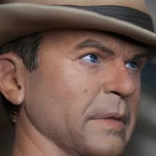 Sam Neil as Alan Grant from Jurassic Park, sculpted by me  RoccoTheSculptor.com and painted by 1/6 figure Collector_Stefan.  #jurassicworld #jurassicpark #samneill #alangrant #artist #art #instagram  #artoftheday #video #onesixthscale #onesixthfigure ...