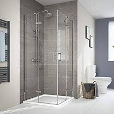 Welmax 90x90x195cm Eckeinstieg Duschkabine Mit Beidseitiger Nano Beschichtung 6mm Esg Sicherheitsglas Rahme Duschkabine Eckeinstieg Duschabtrennung Duschkabine