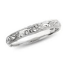 Pin By Siera Fosback On Wedding Rings For Her Wedding Band Engraving Platinum Wedding Band Hand Engraved Rings