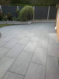 New Ardesia Slate Grey Patio Porcelain Paving Slabs Pavers 900x450 20mm Ebay In 2020 Outdoor Tile Patio Garden Slabs Patio Garden Design