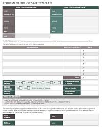 For buyers, a bill of sale can help determine the vehicle registration. 15 Free Bill Of Sale Templates Smartsheet
