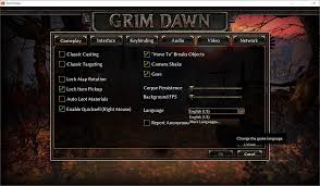 This language pack includes the 10 optional audio files to cyberpunk 2077 for the following languages: Grim Dawn How To Change The Language Gog Support Center