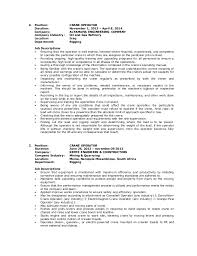 Collection of most popular forms in a given sphere. Pile Driver Engineer Cv March 2021