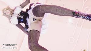 [MMD] (G)I-DLE - Wife Ahri Sexy Kpop Dance League of Legends Hentai  Uncensored 4K 60FPS